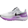 Nike Air Zoom Structure 25 Hardloopschoenen Dames - White/black-pure Platinum-fuchsia DJ7884-100