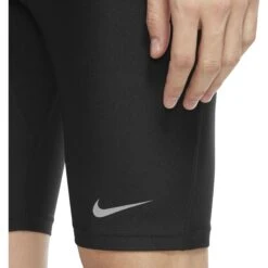 Nike Dri-FIT Fast Hardloopbroek 1/2 Heren - Black/reflective Silver DM4727-010 -Sportwinkel nike dri fit fast laufhose in 1 2 laenge dm4727 010 4 1122357