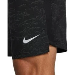 Nike Dri-FIT Run Division Challenger Hardloopshorts Heren - Black/reflective Silver DV9265-010 -Sportwinkel nike dri fit run division challenger mens running shorts black reflective silver dv9265 010 5 1432373