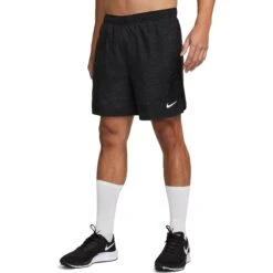 Nike Dri-FIT Run Division Challenger Hardloopshorts Heren - Black/reflective Silver DV9265-010 -Sportwinkel nike dri fit run division challenger mens running shorts black reflective silver dv9265 010 8 1432370