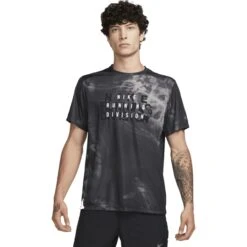 Nike Dri-FIT Run Division Rise 365 Hardloopshirt Heren - Zwart FB6879-010