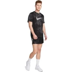 Nike Dri-FIT Run Division Stride Korte Broek Heren - Black/reflective Silver DV9272-010 -Sportwinkel nike dri fit run division stride mens shorts black reflective silver dv9272 010 5 1415533