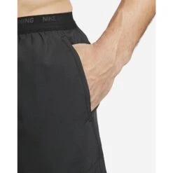 Nike Dri-FIT Stride Brief-Lined Korte Broek 7" Heren - Black/black/reflective Silver DM4761-010 -Sportwinkel nike dri fit stride men s 7 brief lined running shorts black black reflective silver dm4761 010 4 1223815