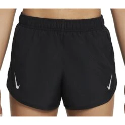 Nike Dri-Fit Tempo Race Hardloopshorts Dames - Black/reflective Silver DD5935-010