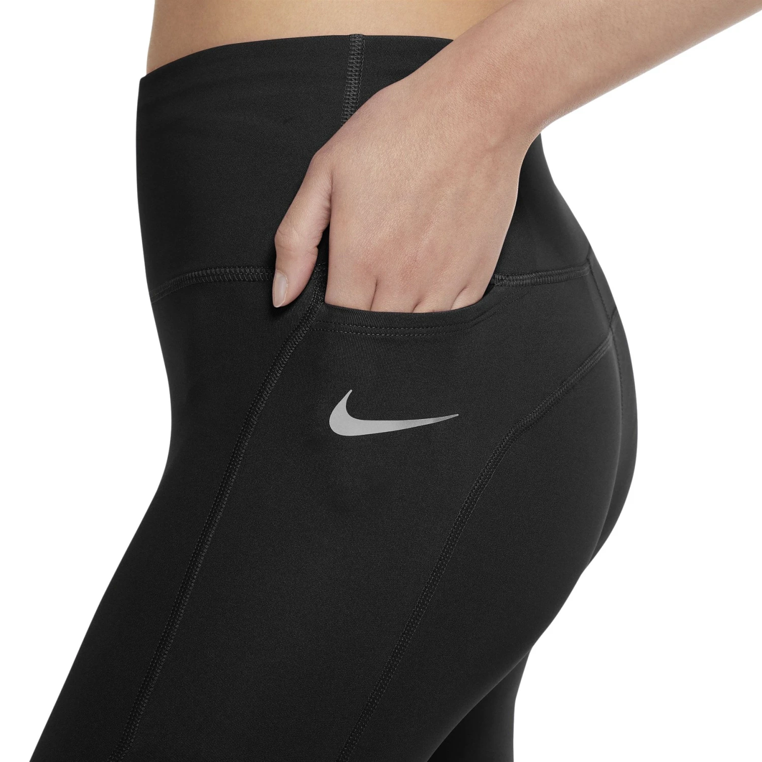 Nike Epic Fast Hardloopleggings Dames - Black/reflective Silver CZ9240-010 4 Nike Epic Fast Hardloopleggings Dames - Black/reflective Silver CZ9240-010 - Afbeelding 4