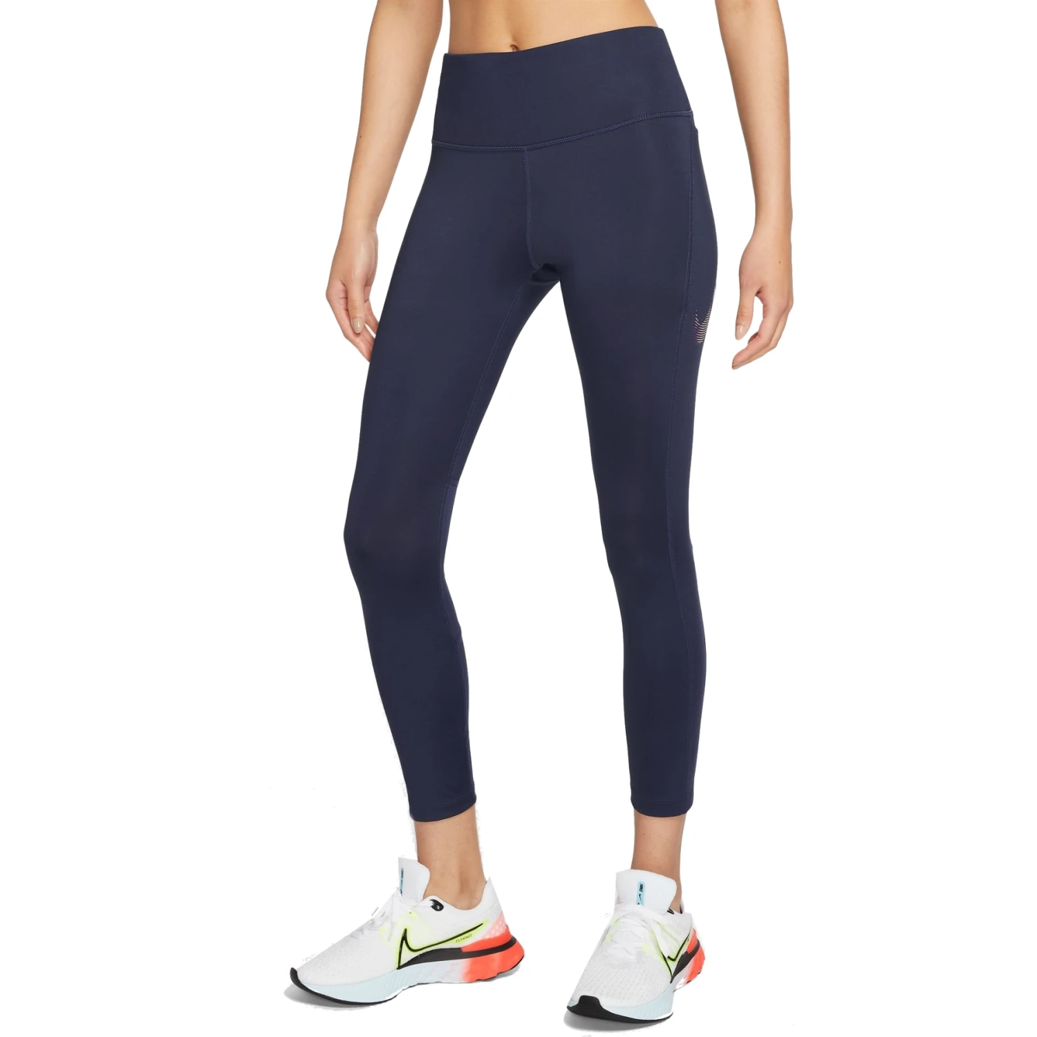 Nike Fast Mid-Rise 7/8-Leggings Dames - Purple Ink/disco Purple FB4656-555 1 Nike Fast Mid-Rise 7/8-Leggings Dames - Purple Ink/disco Purple FB4656-555