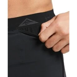 Nike Dri-FIT Trail Running Korte Broek 5" Heren - Black/dark Smoke Grey/white DV9311-010 -Sportwinkel nike mens 5 trail running shorts black dark smoke grey white dv9311 010 1 1424213
