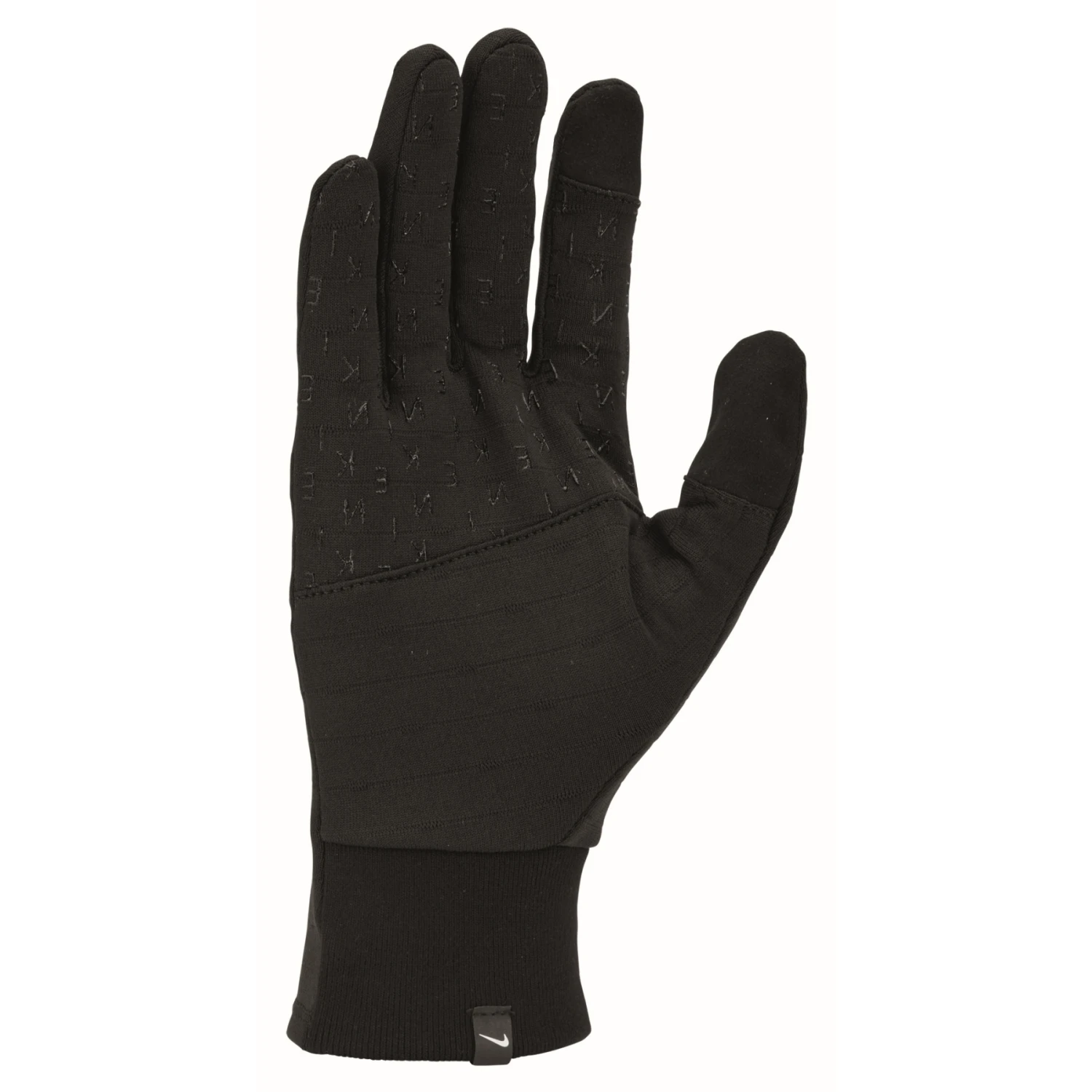 Nike Men's Sphere 4.0 Running Gloves - Black/black/silver 082 2 Nike Men's Sphere 4.0 Running Gloves - Black/black/silver 082 - Afbeelding 2