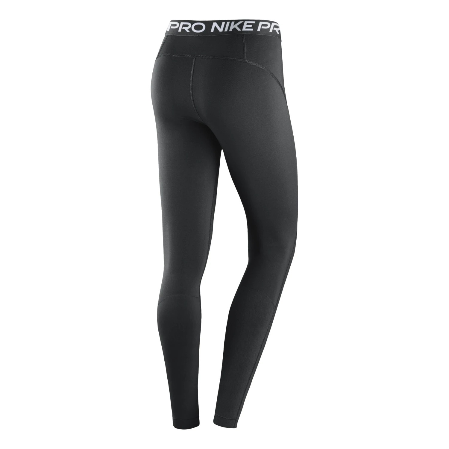 Nike Pro Mid-Rise Tights Dames - Zwart/wit CZ9779-010 2 Nike Pro Mid-Rise Tights Dames - Zwart/wit CZ9779-010 - Afbeelding 2