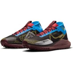 Nike React Pegasus Trail 4 GORE-TEX Trailrunning Schoenen Dames - Black/vivid Sulfur-lite Photo Blue DJ7929-003 -Sportwinkel nike react pegasus trail 4 gore tex womens waterproof trail running shoes black vivid sulfur lite photo blue dj7929 003 5 1518659