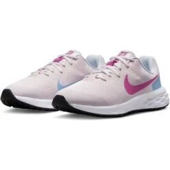 Nike Revolution 6 Next Nature Hardloopschoenen Kinderen - Pearl Pink/cosmic Fuchsia-cobalt Bliss DD1096-600 -Sportwinkel nike revolution 6 next nature big kids running shoe pearl pink cosmic fuchsia cobalt bliss dd1096 600 2 1415209