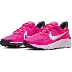 Nike Star Runner 4 Schoenen Voor Kinderen - Fierce Pink/black-white DX7615-601 -Sportwinkel nike star runner 4 fierce pink black white dx7615 601 1 1520531