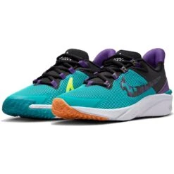 Nike Star Runner 4 SE Schoenen Voor Kinderen - Teal Nebula/purple Cosmos-blac FJ1805-300 -Sportwinkel nike star runner 4 next nature se kids shoe gs teal nebula purple cosmos black fj1805 300 3 1520501