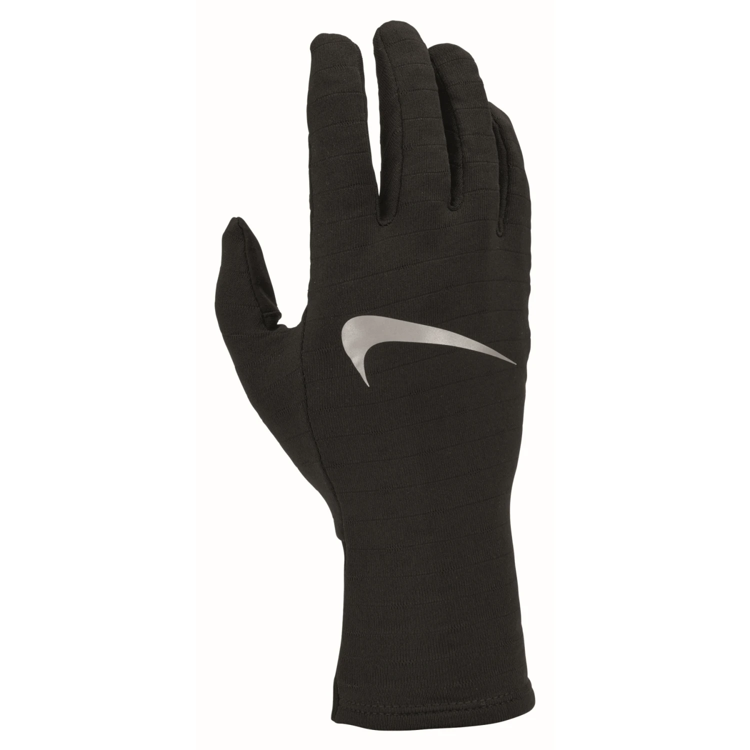 Nike Men's Sphere 4.0 Running Gloves - Black/black/silver 082 1 Nike Men's Sphere 4.0 Running Gloves - Black/black/silver 082