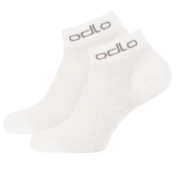 Odlo Active LOW Sneaker-Sokken - Set Van 2 - Wit