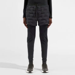 Odlo Zeroweight Insulator Hardloopshort Dames - Zwart -Sportwinkel odlo damen zeroweight insulator lauf shorts schwarz 323521 15000 2 1554655