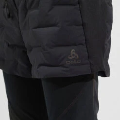 Odlo Zeroweight Insulator Hardloopshort Dames - Zwart -Sportwinkel odlo damen zeroweight insulator lauf shorts schwarz 323521 15000 4 1554653