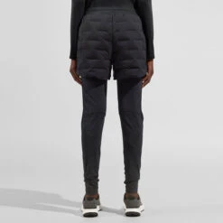 Odlo Zeroweight Insulator Hardloopshort Dames - Zwart -Sportwinkel odlo damen zeroweight insulator lauf shorts schwarz 323521 15000 5 1554652