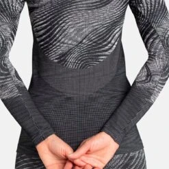 Odlo Blackcomb Eco Dameshemd Met Lange Mouwen - Black - Space Dye 12 Odlo Blackcomb Eco Dameshemd Met Lange Mouwen - Black - Space Dye -Sportwinkel odlo womens blackcomb eco long sleeve baselayer black space dye 3 1327784