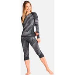 Odlo Blackcomb Eco Dameshemd Met Lange Mouwen - Black - Space Dye 14 Odlo Blackcomb Eco Dameshemd Met Lange Mouwen - Black - Space Dye -Sportwinkel odlo womens blackcomb eco long sleeve baselayer black space dye 5 1327786