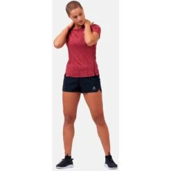 Odlo Zeroweight 3 Inch Hardloopshort Dames - Zwart -Sportwinkel odlo womens zeroweight 3 inch running shorts black 5 1328805