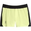 On Running On 5 Inch Lightweight Shorts Heren Hardloopshort - Hay & Black