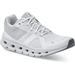 On Running On Cloudrunner Dames Hardloopschoenen - White & Frost -Sportwinkel on cloudrunner women running shoe white frost 6 1149237