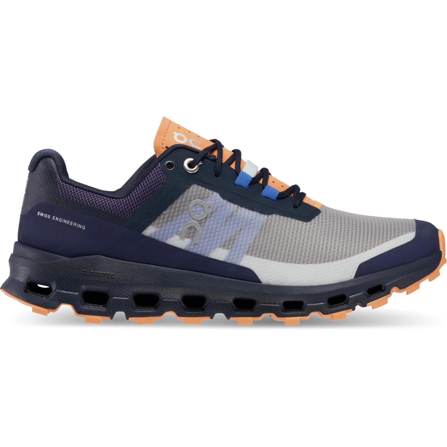 On Running On Cloudvista Dames Trail Hardloopschoenen - Midnight & Copper 1 On Running On Cloudvista Dames Trail Hardloopschoenen - Midnight & Copper
