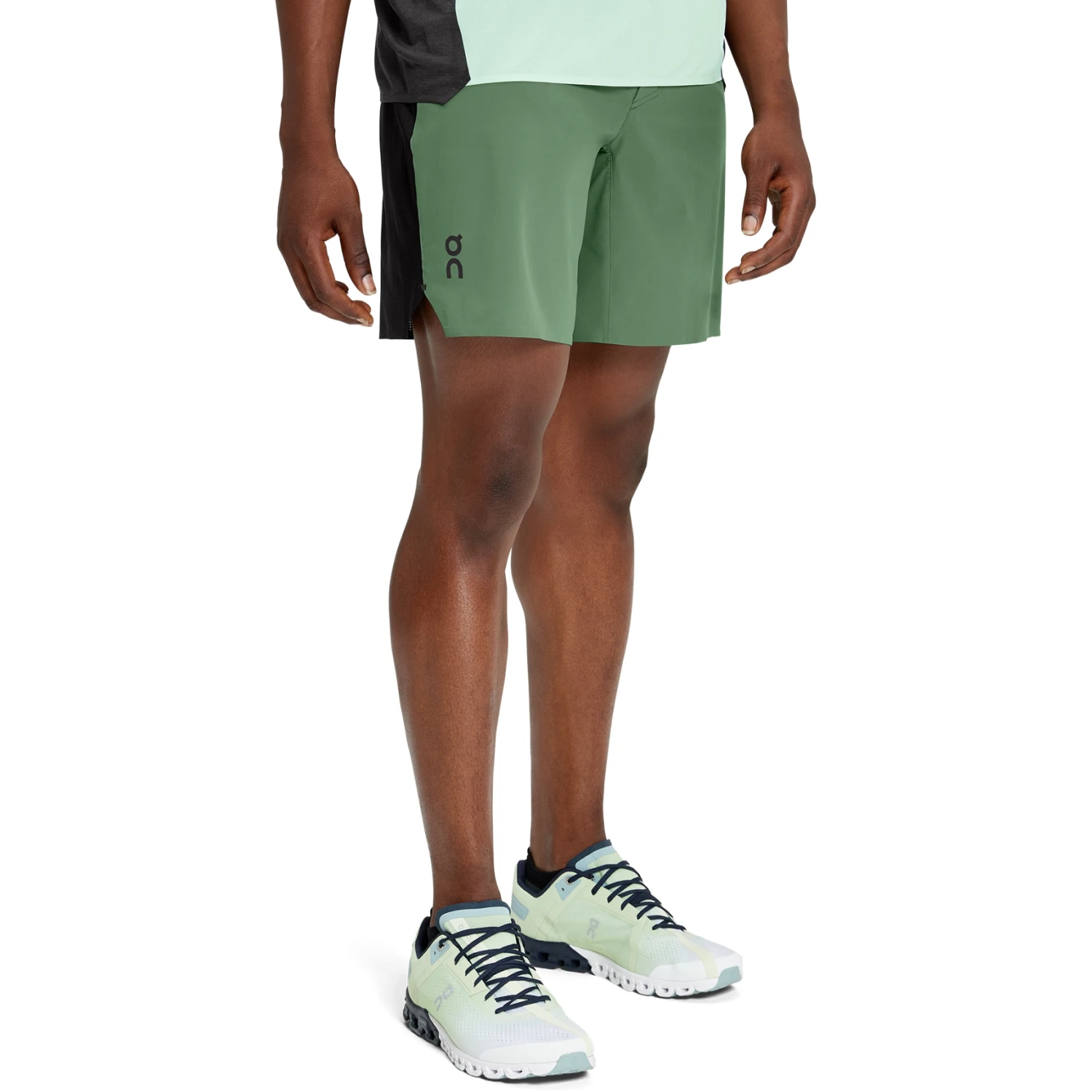 On Running On Lightweight Shorts Hardloopbroek - Ivy & Black 2 On Running On Lightweight Shorts Hardloopbroek - Ivy & Black - Afbeelding 2