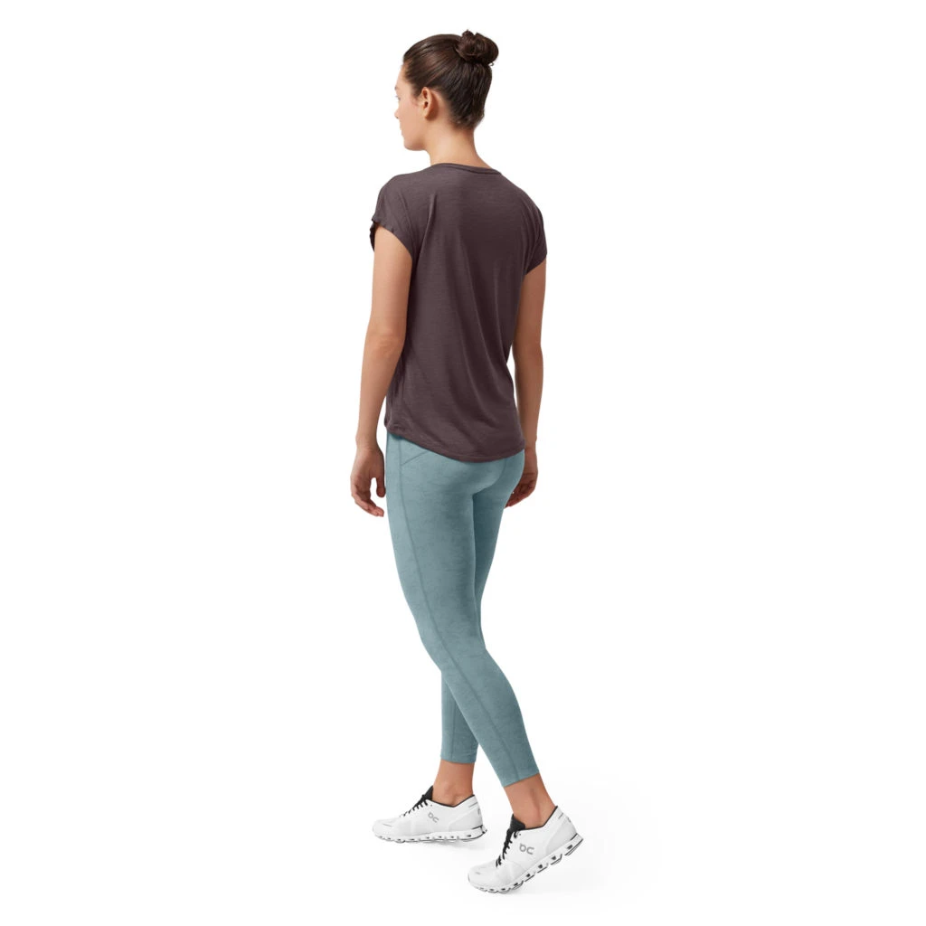On Running On Active-T Flow Women T-Shirt - Pebble 2 On Running On Active-T Flow Women T-Shirt - Pebble - Afbeelding 2