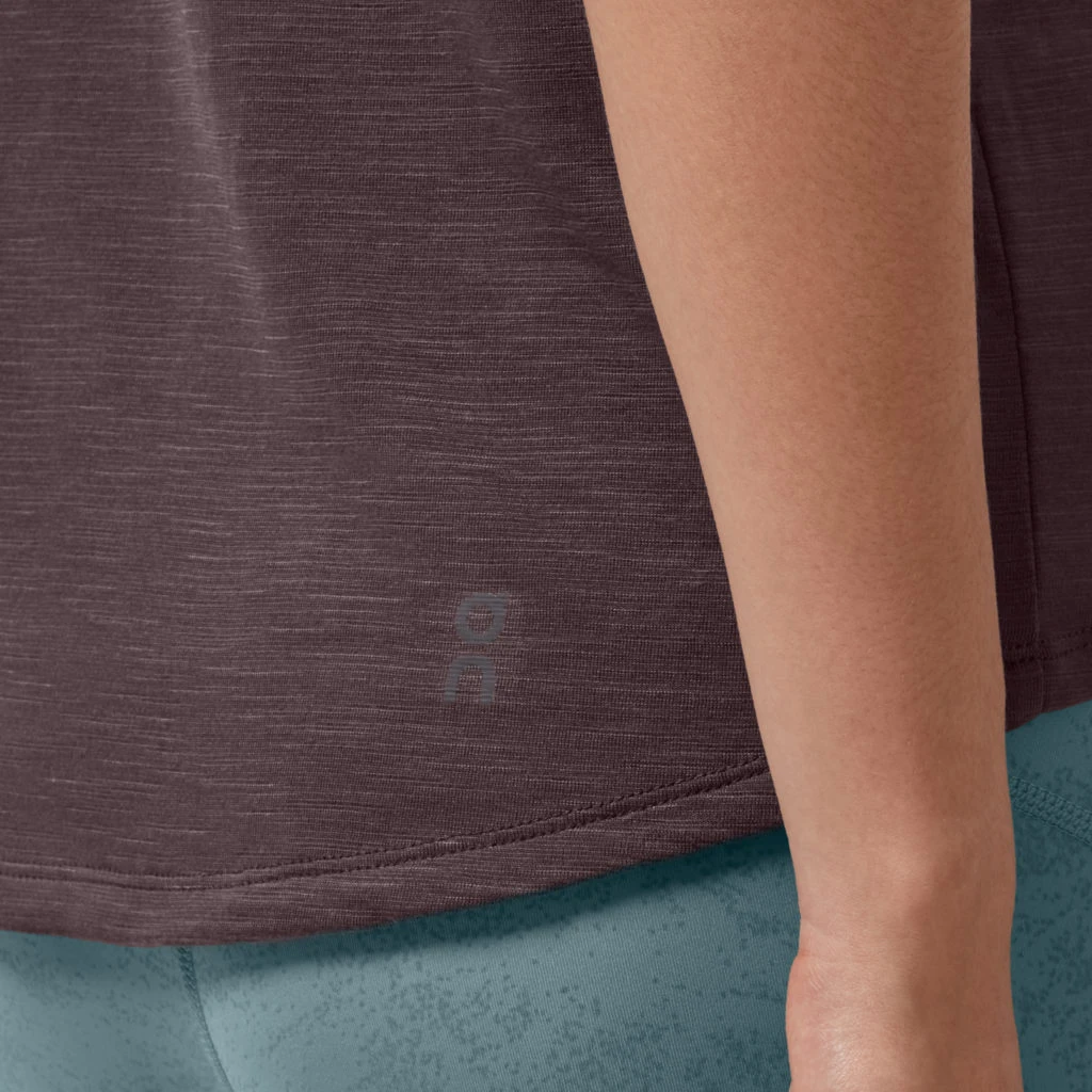 On Running On Active-T Flow Women T-Shirt - Pebble 5 On Running On Active-T Flow Women T-Shirt - Pebble - Afbeelding 5