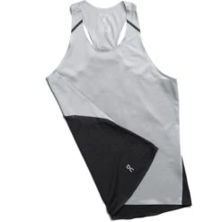 On Running On Tank-T Dames Hardloopshirt - Glacier & Black -Sportwinkel on tank t women running shirt glacier black 1 948789
