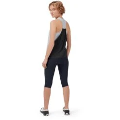 On Running On Tank-T Dames Hardloopshirt - Glacier & Black -Sportwinkel on tank t women running shirt glacier black 4 948792