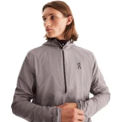 On Running On Waterproof Anorak Herren - Zinc -Sportwinkel on waterproof anorak men zinc 5 1531839