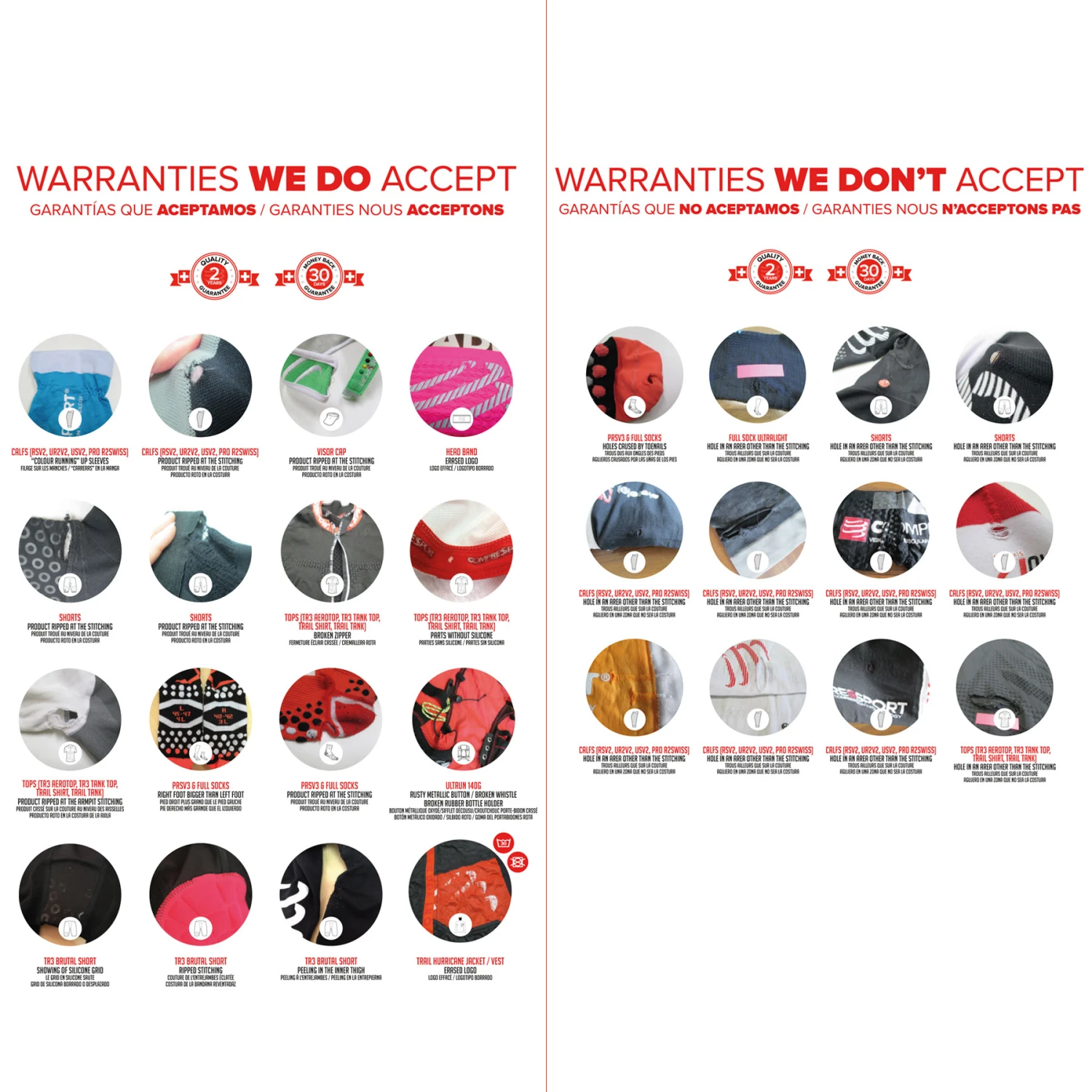 Compressport Hoofdband On/Off - Rood 6 Compressport Hoofdband On/Off - Rood - Afbeelding 6