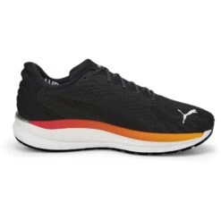 Puma Magnify Nitro Surge Hardloopschoenen Heren - Puma Black-Sunset Glow -Sportwinkel puma magnify nitro surge mens running shoes puma black sunset glow 3 1234236