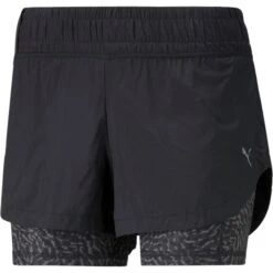 Puma Marathon Short 2-in-1 Dames - Puma Black