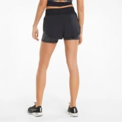 Puma Marathon Short 2-in-1 Dames - Puma Black -Sportwinkel puma marathon 2 in 1 woven womens running shorts puma black 2 1332361