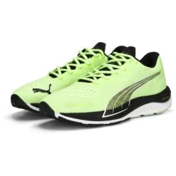Puma Velocity Nitro 2 Run 75 Hardloopschoenen Heren - Fast Yellow-Puma Black