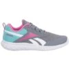 Reebok Rush Runner 5 Hardloopschoenen Kinder - Cold Grey 3/cyber Mint F23/true Pink