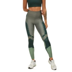 Röhnisch Block Printed Tight Dames - Green Block Print