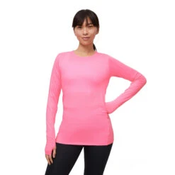 Röhnisch Eli Slim Shirt Met Lange Mouwen Dames - Cotton Candy