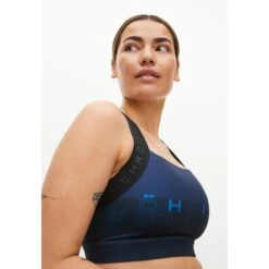 Röhnisch Kay Printed Sport-BH Dames - Kay Printed Navy -Sportwinkel roehnisch kay printed womens sports bra kay printed navy 4 1250228