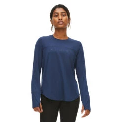 Röhnisch Saima Loose Shirt Met Lange Mouwen Dames - Black Iris