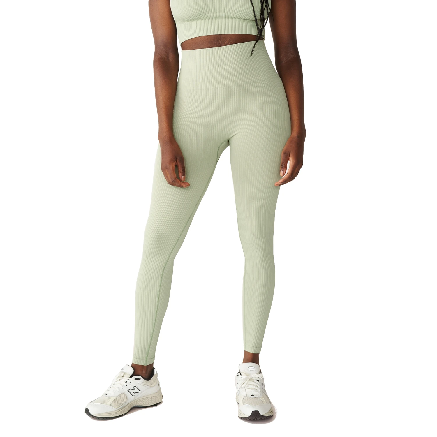 Röhnisch Seamless Rib Tight Dames - Desert Sage 1 Röhnisch Seamless Rib Tight Dames - Desert Sage