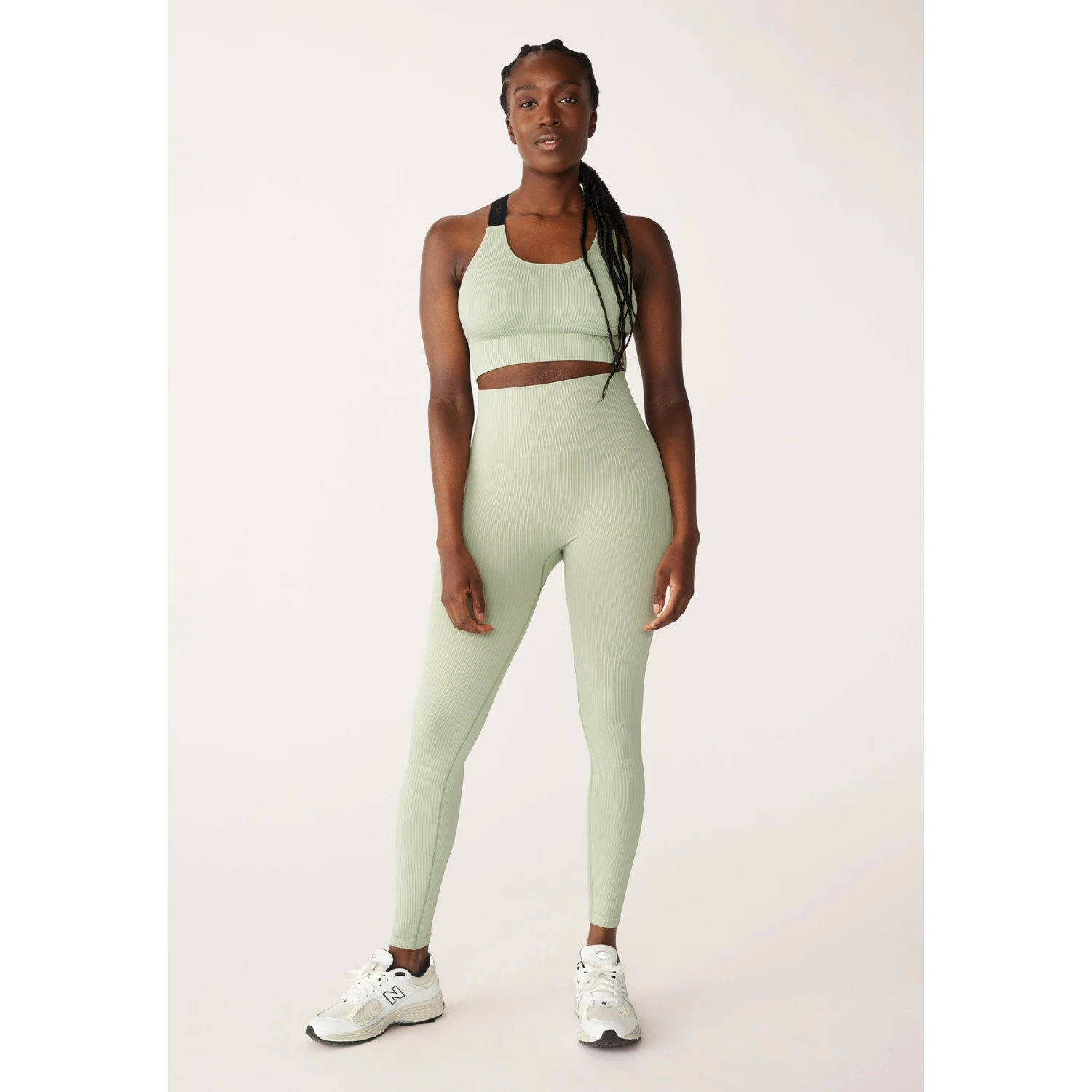 Röhnisch Seamless Rib Tight Dames - Desert Sage 4 Röhnisch Seamless Rib Tight Dames - Desert Sage - Afbeelding 4