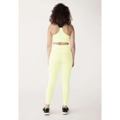 Röhnisch Seamless Rib Tight Dames - Pale Lime Yellow -Sportwinkel roehnisch seamless rib womens tights pale lime yellow 4 1136538 1142069