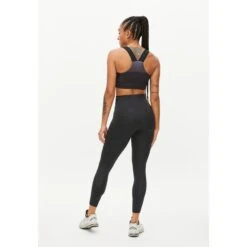 Röhnisch Kay Printed Sport-BH Dames - Kay Printed Black -Sportwinkel roehnisch tempo logo womens tights black 5 1250172