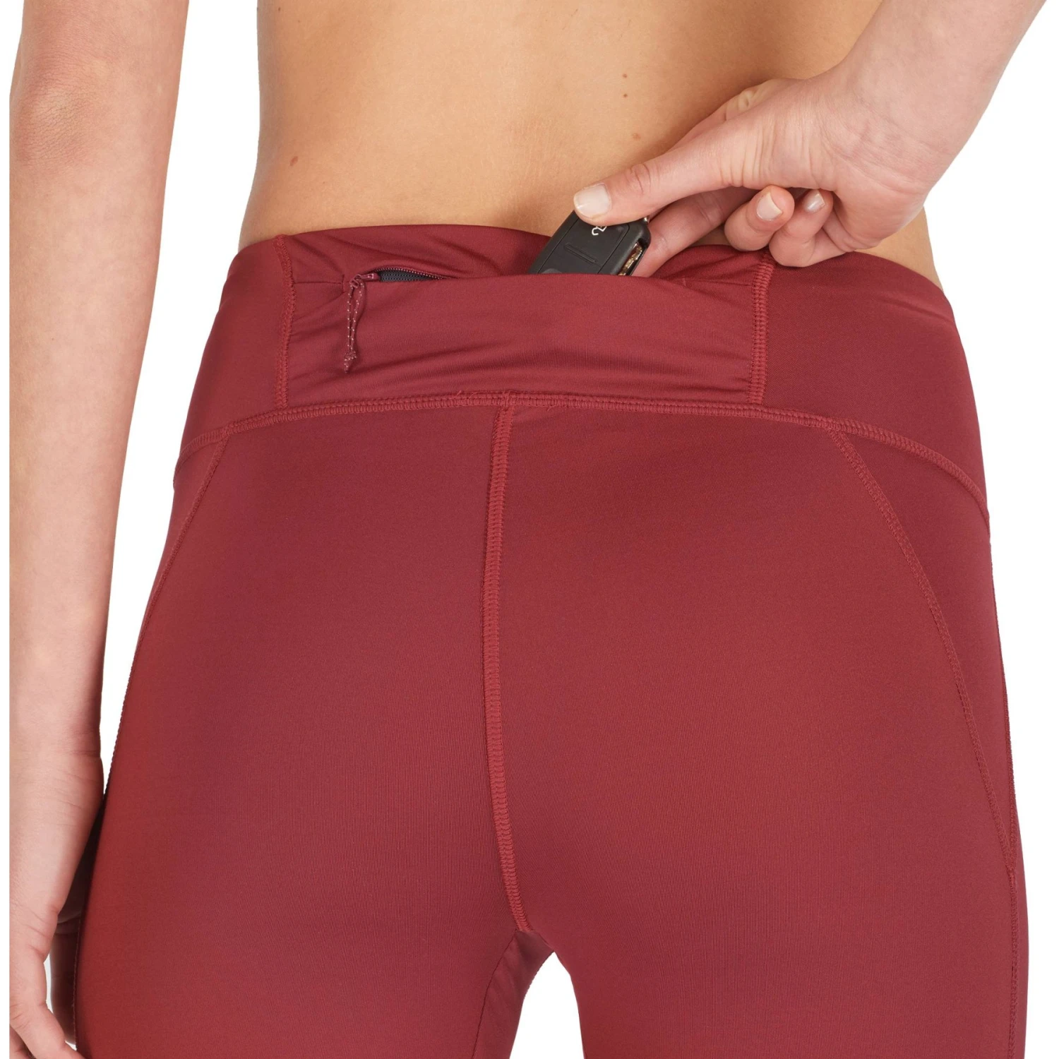 Salomon Agile Long Tights Women - Pomegranate 6 Salomon Agile Long Tights Women - Pomegranate - Afbeelding 6