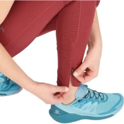 Salomon Agile Long Tights Women - Pomegranate 13 Salomon Agile Long Tights Women - Pomegranate -Sportwinkel salomon agile long tight w womens running tight pomegranate 6 1057349